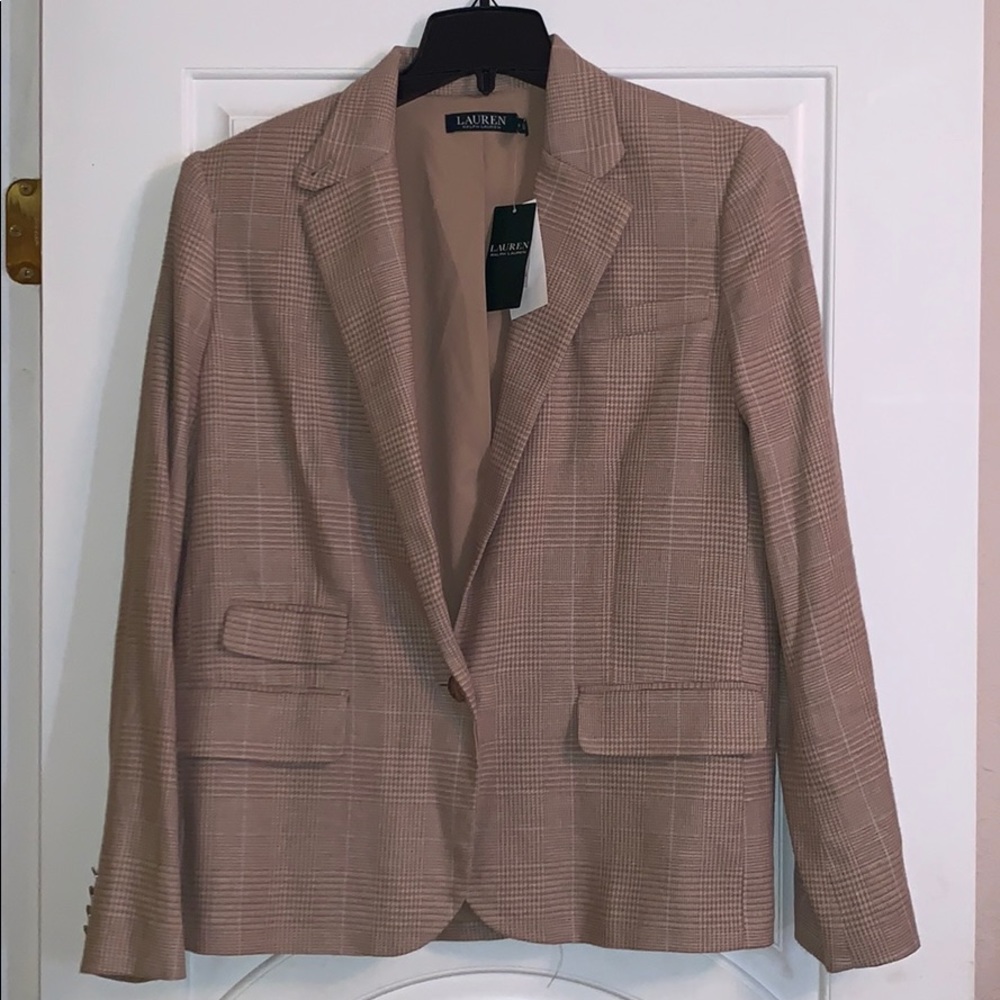 NWT Ralph Lauren fully lined Wool Blazer